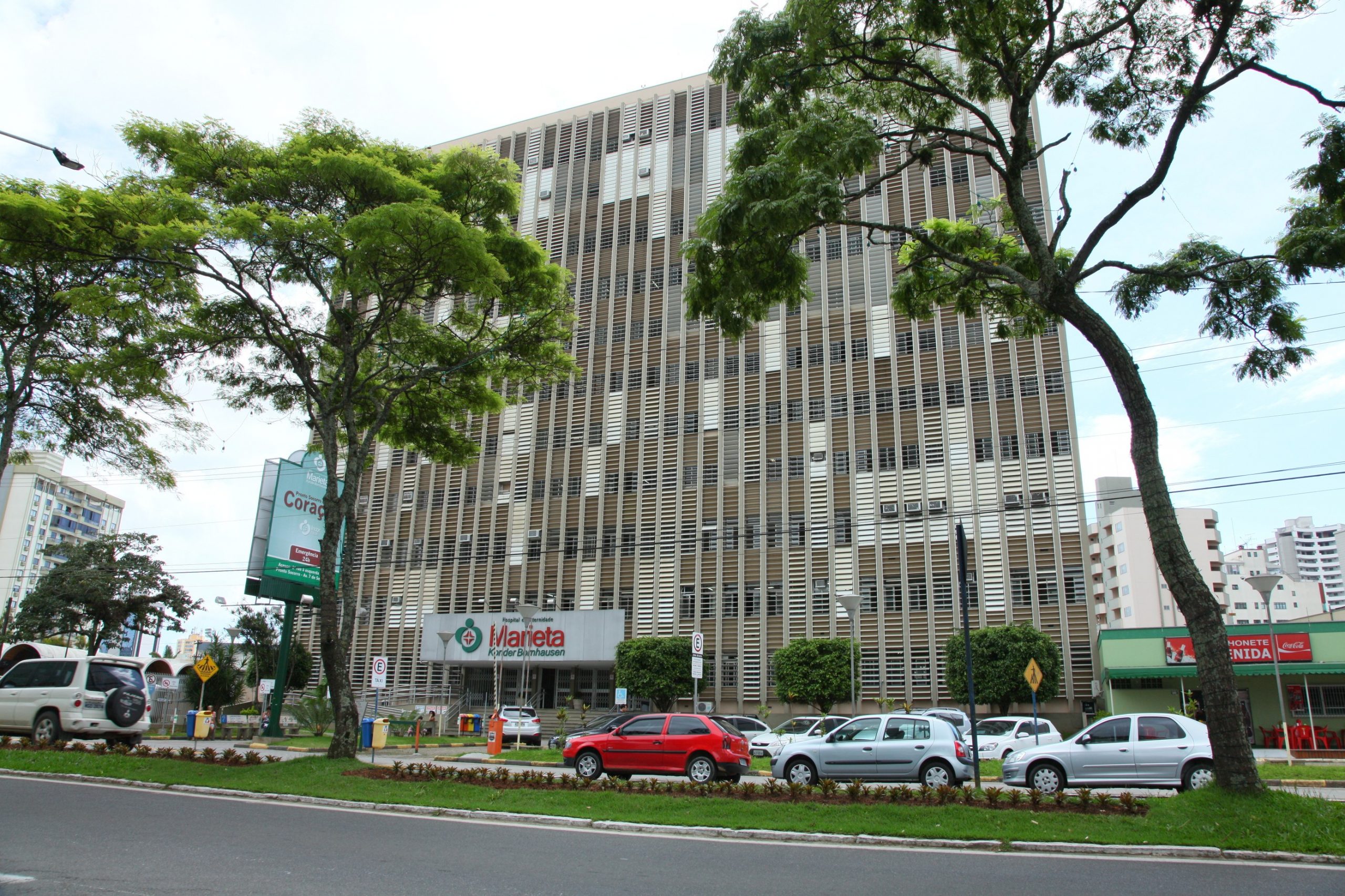 fachada do hospital marieta