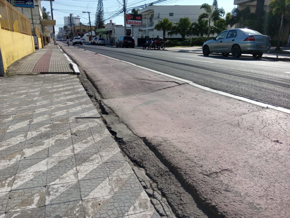 rua heitor liberato, lado da ciclofaixa