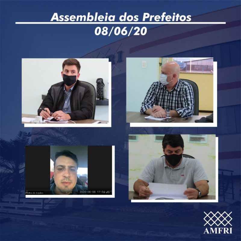 Reunião dos prefeitos