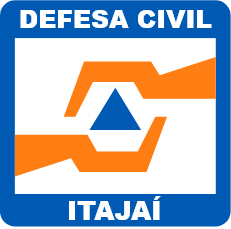 Logo oficial Defesa Civil Itajaí