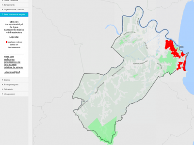 Rede coletora de esgoto